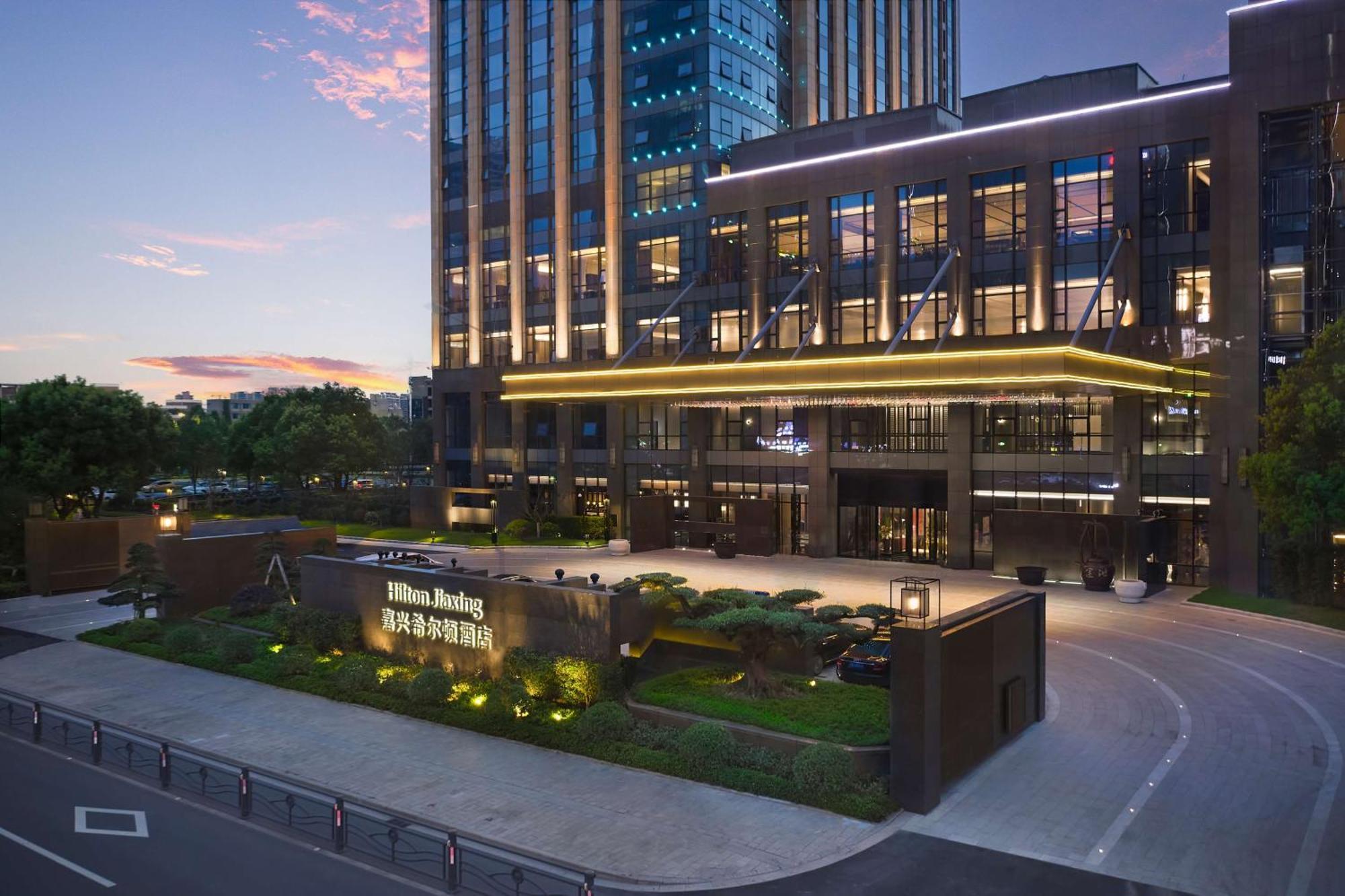 Hilton Jiaxing Hotel Buitenkant foto