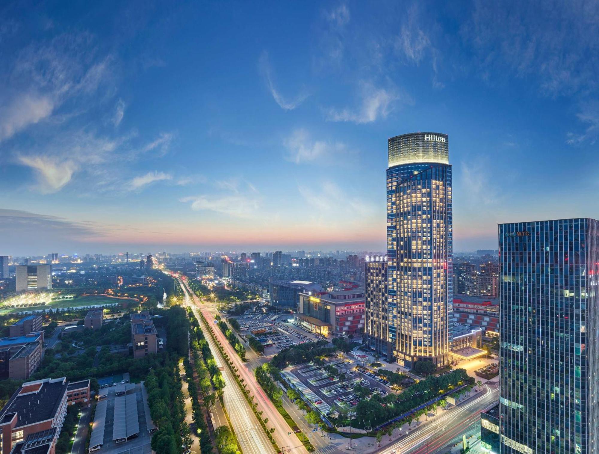 Hilton Jiaxing Hotel Buitenkant foto